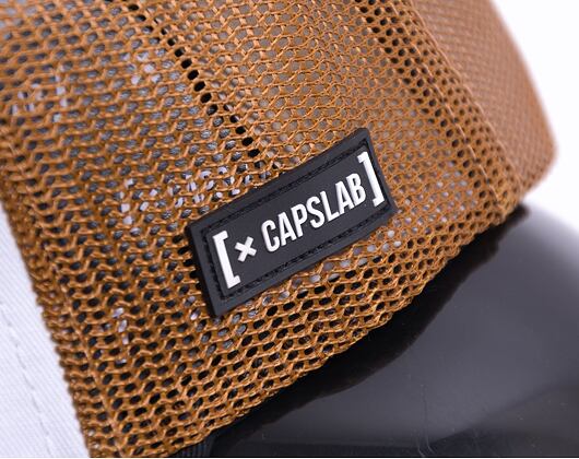 Kšiltovka Capslab - Trucker  - Scooby-Doo - White / Brown