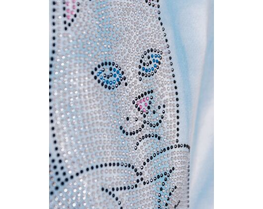 Mikina Rip N Dip Sent From Heaven Hoodie Light Blue Spiral Dye RND9036