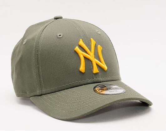 Dětská kšiltovka New Era 9FORTY Kids MLB League Essential New York Yankees Strapback New Olive