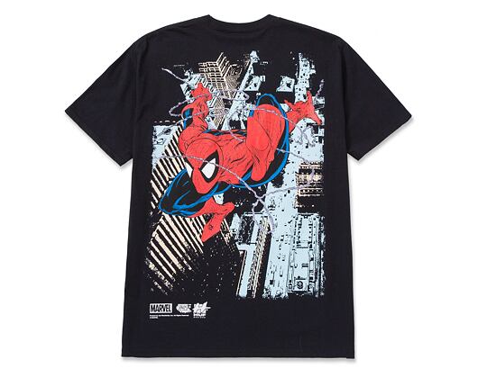 Triko HUF x MARVEL Spider-Man T-Shirt Black