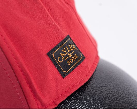 Kšiltovka Cayler & Sons White Label Drop Out Red/Orange Snapback