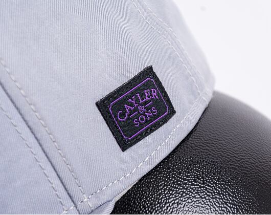 Kšiltovka Cayler & Sons White Label Styro Grey/Purple Snapback
