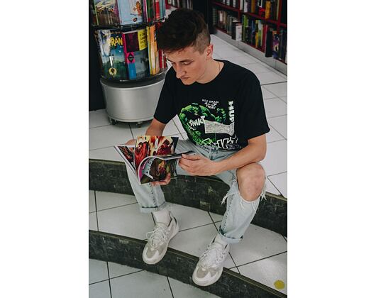 Triko HUF x MARVEL Smash Up T-Shirt Black