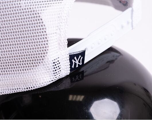Kšiltovka New Era 9FORTY A-Frame Trucker MLB Logo Overlay New York Yankees Snapback Optic White
