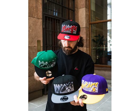 Kšiltovka New Era 9FIFTY NBA Team Wordmark Chicago Bulls Snapback Team Color