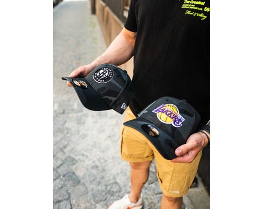 Kšiltovka New Era 9FORTY NBA Camo Los Angeles Lakers Strapback Moonland Camo