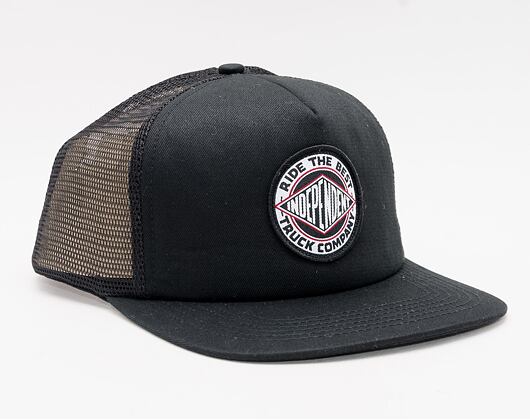 Kšiltovka Independent RTB Summit Mesh Back Cap Black Black