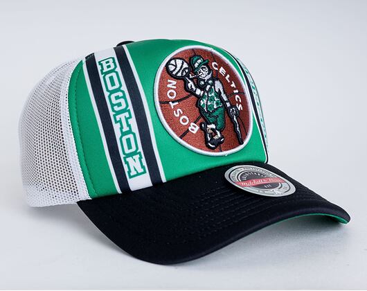 Kšiltovka Mitchell & Ness Boston Celtics Retro Trucker Snapback HWC Green / Black