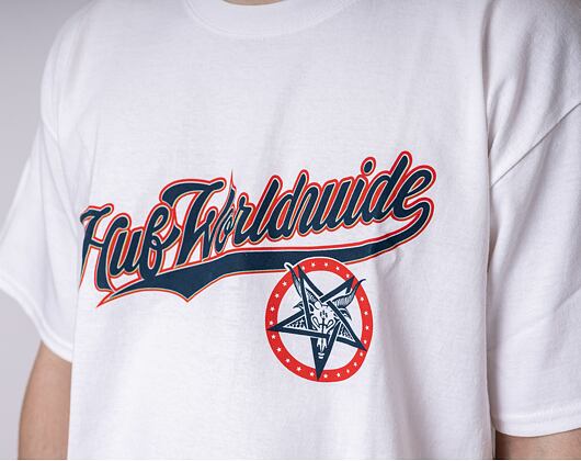 Triko HUF × Thrasher Portola T-Shirt White