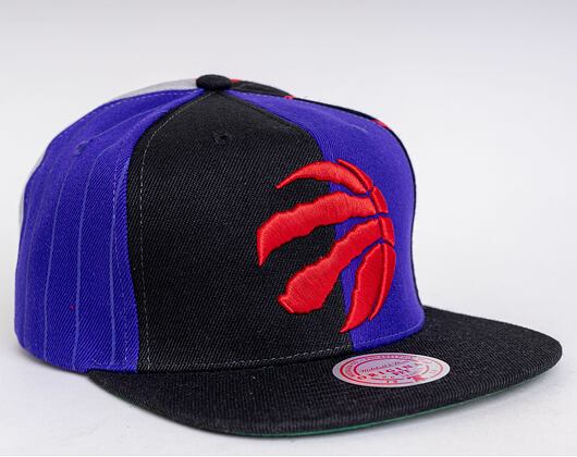 Kšiltovka Mitchell & Ness What The Pinstripe Toronto Raptors Black