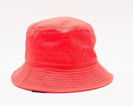 Klobouk Kangol Washed Bucket Cherry Glow