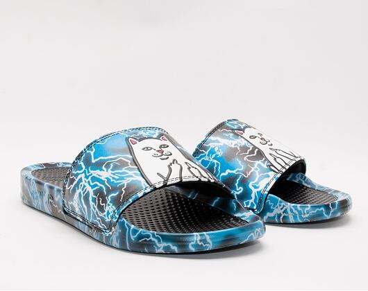 Pantofle RIP N DIP Lord Nermal Nikola Slides Black / Blue