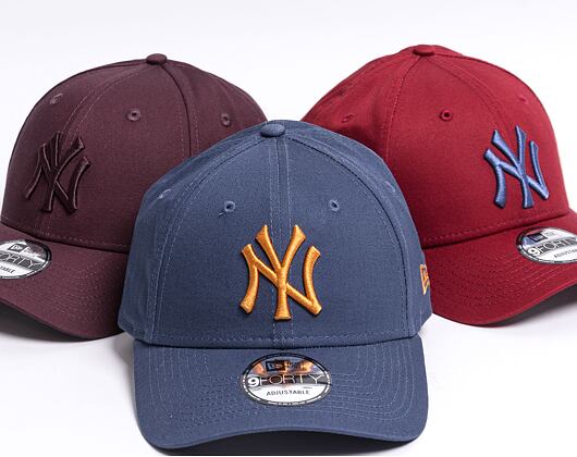 Kšiltovka New Era 9FORTY MLB League Essential 9forty New York Yankees Royal/Orange