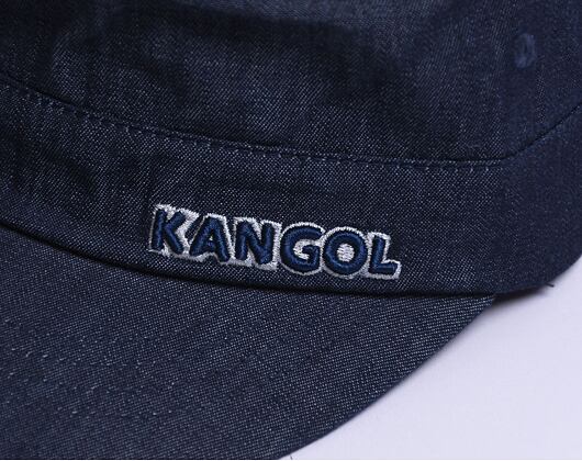 Kšiltovka Kangol Denim Flexfit Army Cap Indigo
