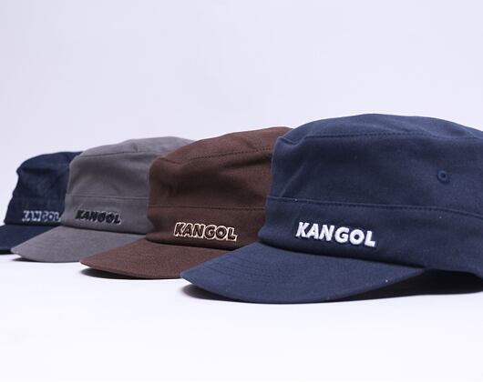 Kšiltovka Kangol - Cotton Twill Army Cap - Navy