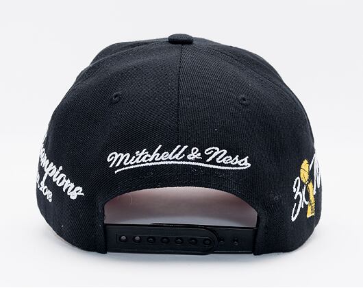 Kšiltovka Mitchell & Ness Champ Wrap Pro Snapback Miami Heat Black