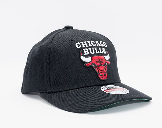 Kšiltovka Mitchell & Ness Classic Red Snapback Chicago Bulls Black