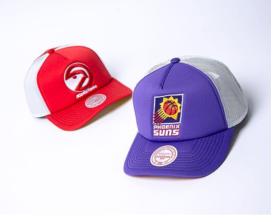Kšiltovka Mitchell & Ness Off The Backboard Trucker Hwc Phoenix Suns Purple / White