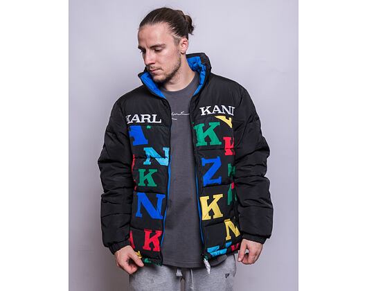 Bunda Karl Kani Retro Block Reversible Logo Puffer Jacket multicolor