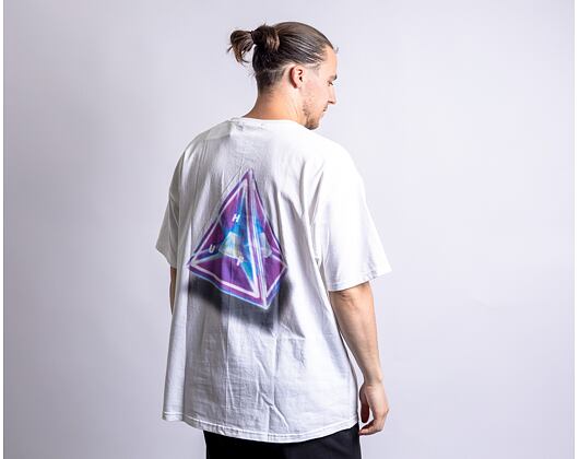 Triko HUF Tesseract Triple Triangle T-Shirt White