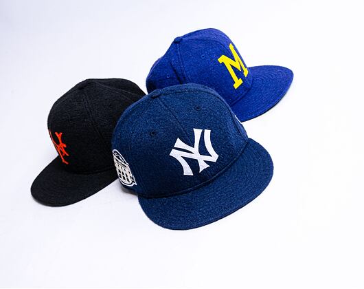 Kšiltovka New Era 59FIFTY MLB Wool New York Yankees Cooperstown Navy
