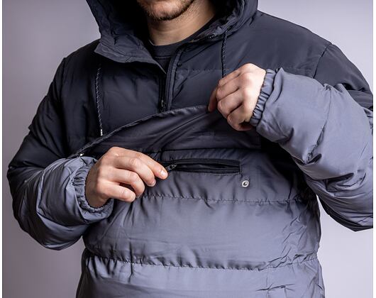 Bunda Ellesse Pilazzo OH Jacket Black/Silver Reflective