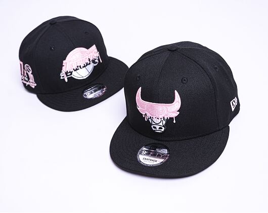 Kšiltovka New Era 9FIFTY NBA Team Drip Chicago Bulls Black