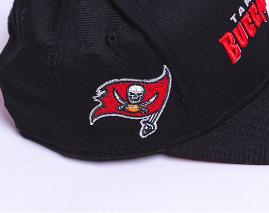 Kšiltovka New Era 9FIFTY Stretch-Snap NFL Team Wordmark Tampa Bay Buccaneers Black