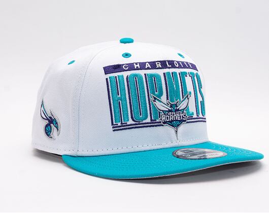 Kšiltovka New Era 9FIFTY NBA Retro Title Charlotte Hornets White