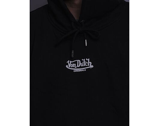 Mikina Von Dutch Matthew Sweatshirt French Terry Cotton Black