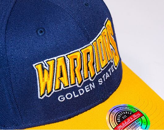 Kšiltovka Mitchell & Ness SHREDDER STRETCH SNAPBACK HWC Golden State Warriors Blue