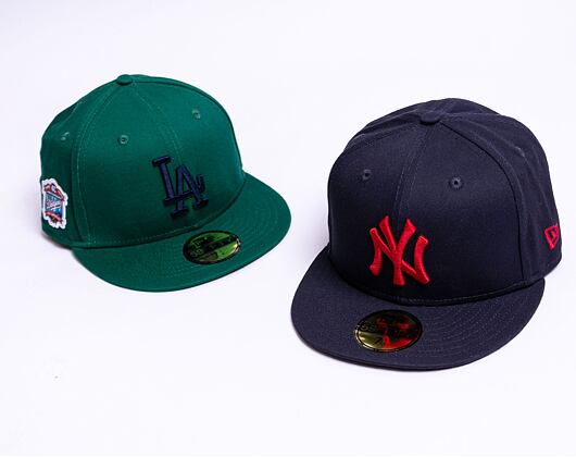 Kšiltovka New Era 59FIFTY MLB Patch 5 New York Yankees Navy