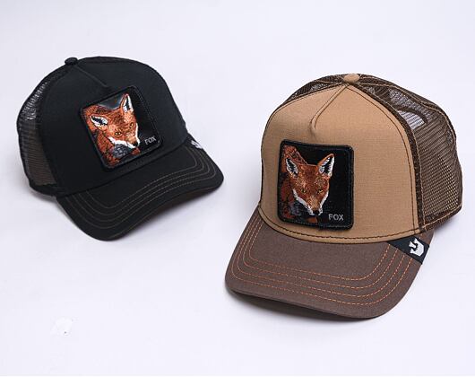 Kšiltovka Goorin - The Fox Trucker - Brown