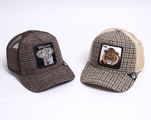 Kšiltovka Goorin - Lodge King Trucker - Olive