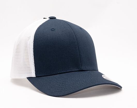 Kšiltovka Yupoong Flexfit 110 Mesh Cap 2-Tone Navy/White