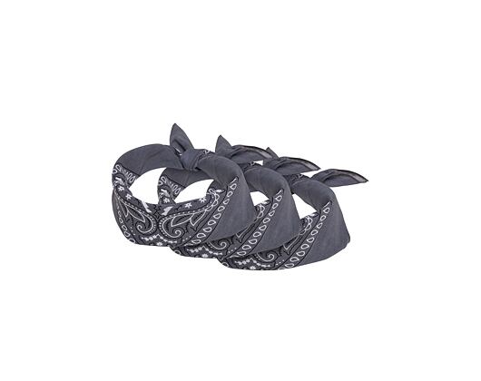 Šátek Urban Classics Bandana Dark Grey