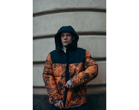 Bunda Champion Hooded Jacket ABW/ALLOVER/NBK