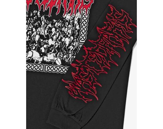 Triko Wasted Paris Longsleeve Field - Black