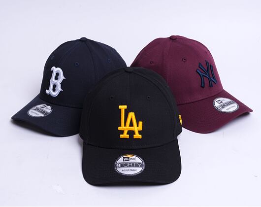 Kšiltovka New Era 9FORTY MLB League Essential Los Angeles Dodgers Black