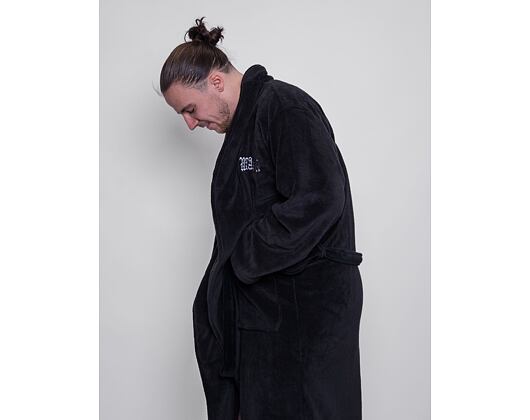 Župan Wasted Paris Bathrobe - Black