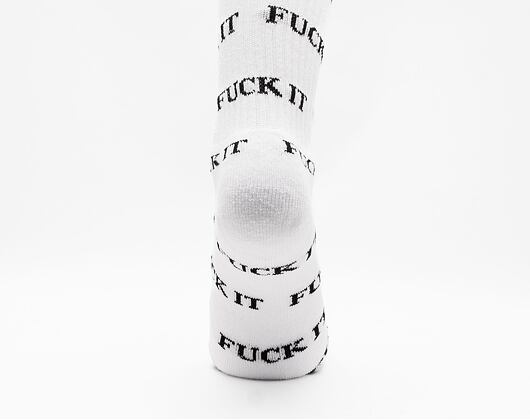 Ponožky HUF Fuck It Sock White