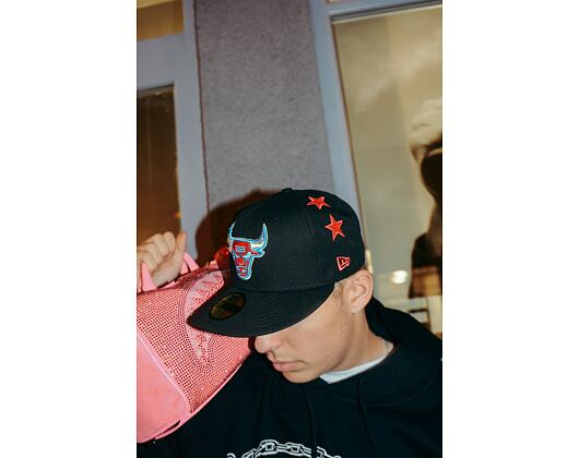 Kšiltovka New Era 59FIFTY NBA All Star Game Chicago Bulls Black