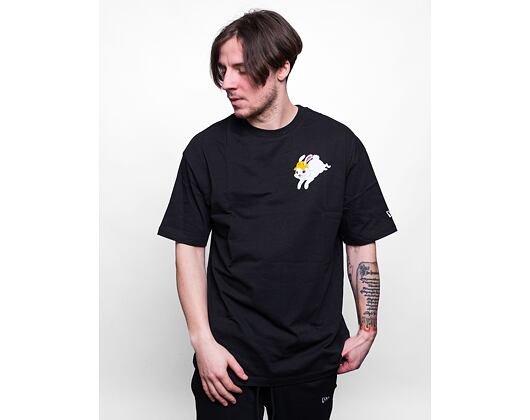 Triko New Era Character Oversized Tee Black / Optic White