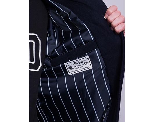 Bunda New Era Heritage Patch Varsity Jacket Navy / Off White