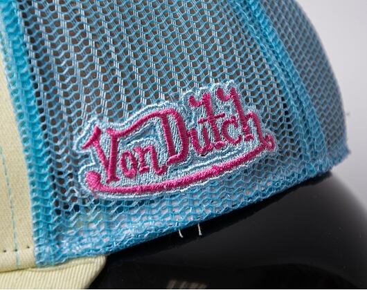 Kšiltovka Von Dutch Trucker Skara Yellow/Blue