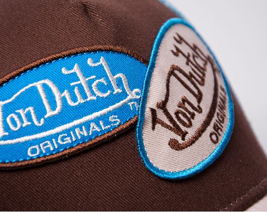 Kšiltovka Von Dutch Trucker Russel Brown/Blue