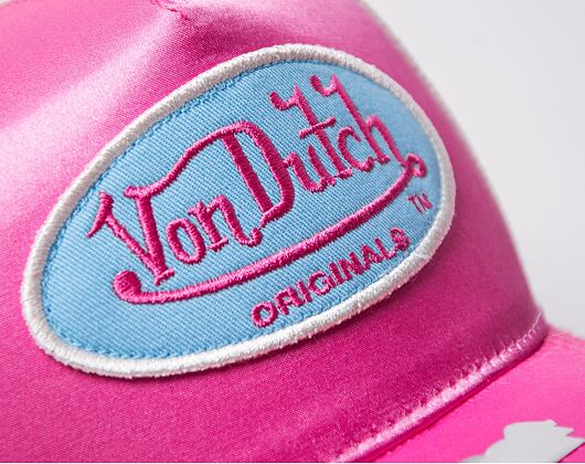 Kšiltovka Von Dutch Trucker Cary Satin Pink/Sand