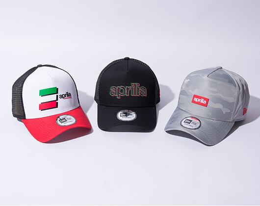 Kšiltovka New Era 9FORTY A-Frame Trucker Fw Poly Camo Aprilia Gray