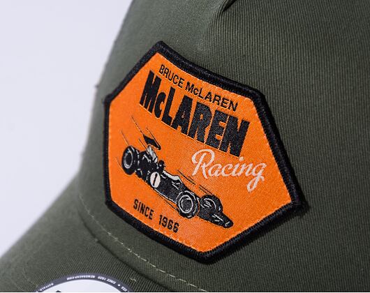 Kšiltovka New Era 9FORTY A-Frame Trucker Lifestyle McLaren New Olive