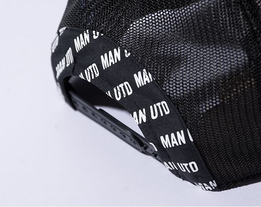 Kšiltovka New Era 9FIFTY Stretch-Snap Tonal Manchester United FC Black / Optic White